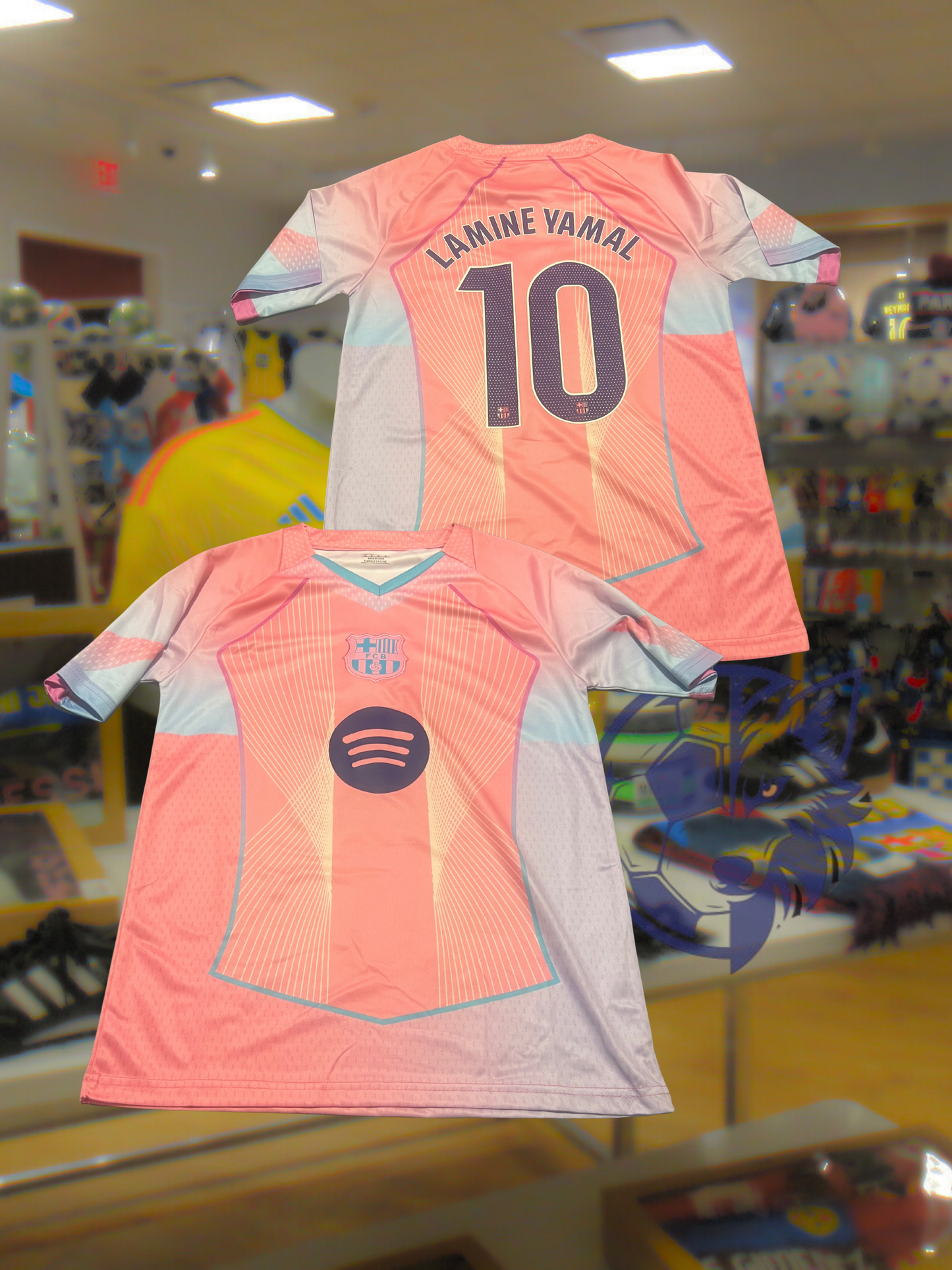 Barcelona Lamine Yamal Adult Jersey