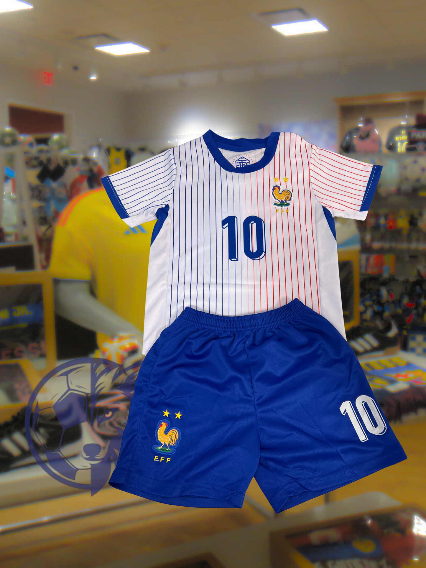 France Mbappe Kids Uniform
