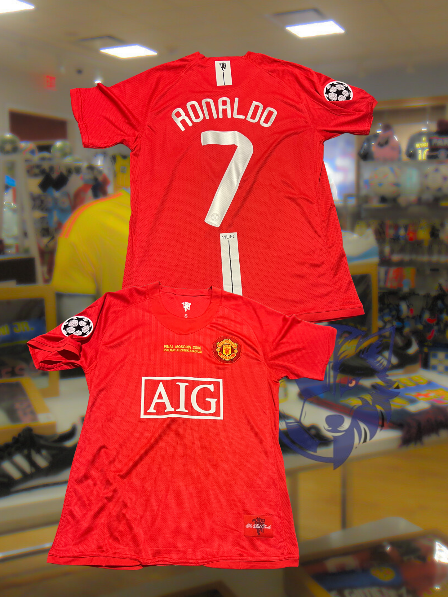 Manchester United Ronaldo Retro Adult Jersey
