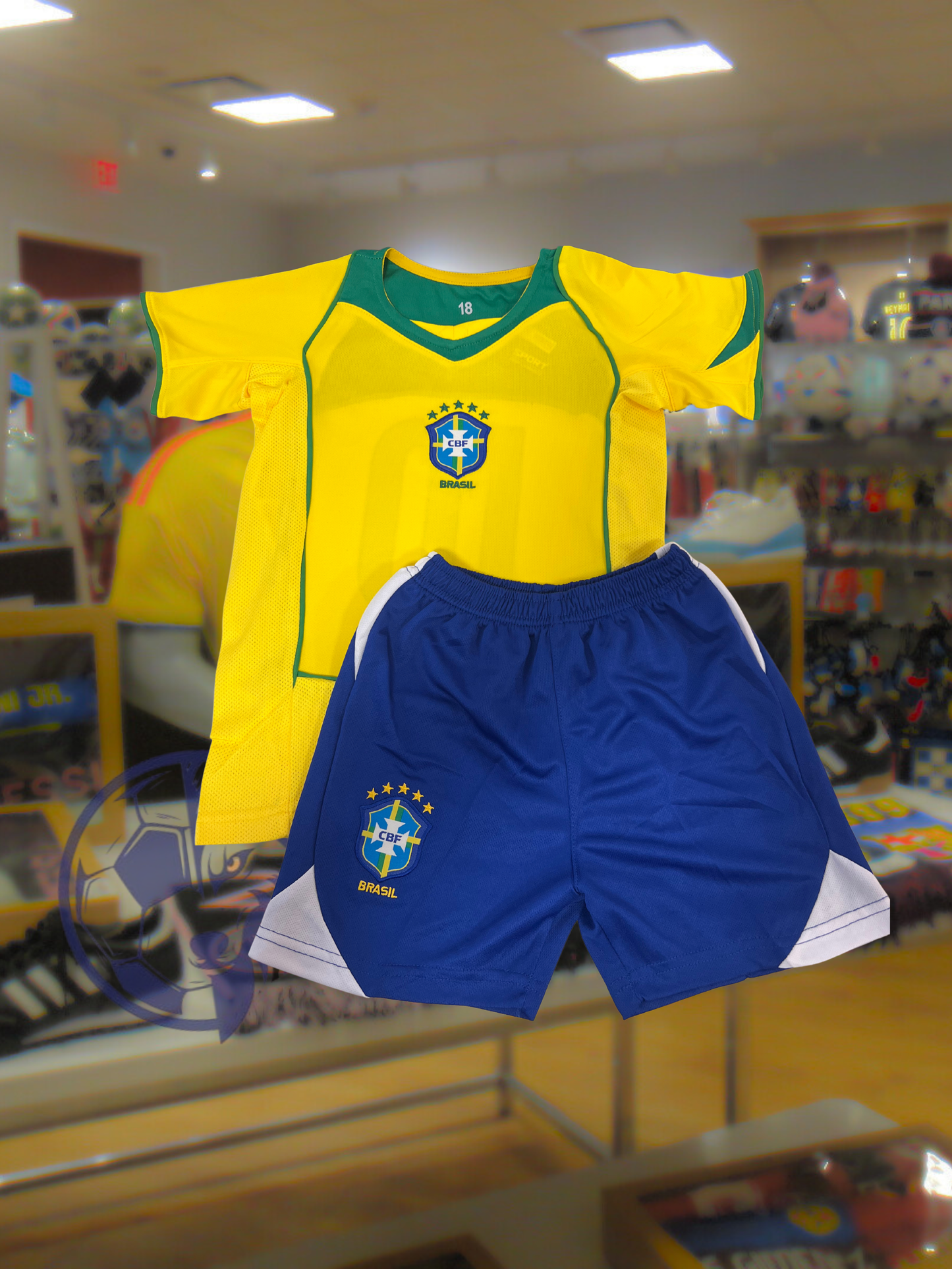 Brazil Retro Kids Uniform