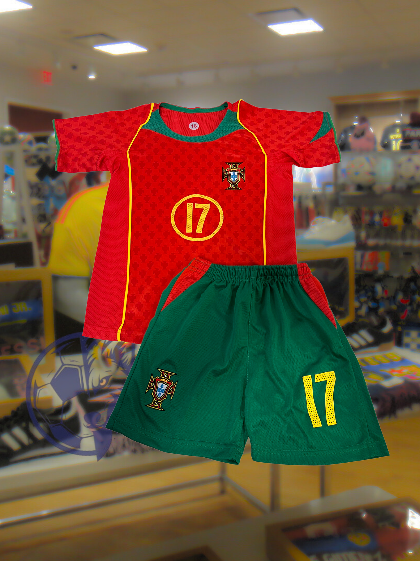 Portugal Kids Retro Uniform