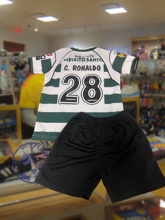 Sporting Portugal Kids Retro Uniform