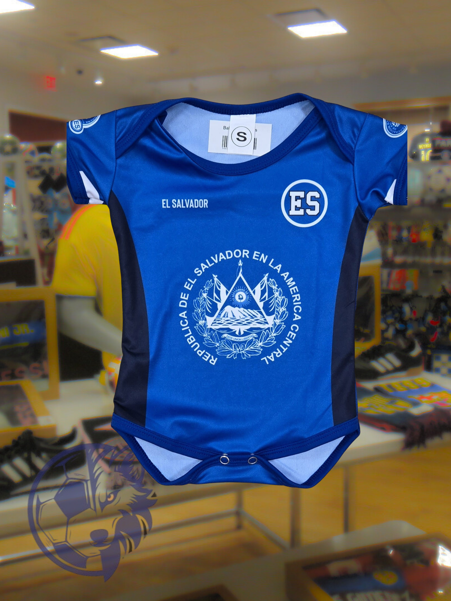 El Salvador Baby Onesie