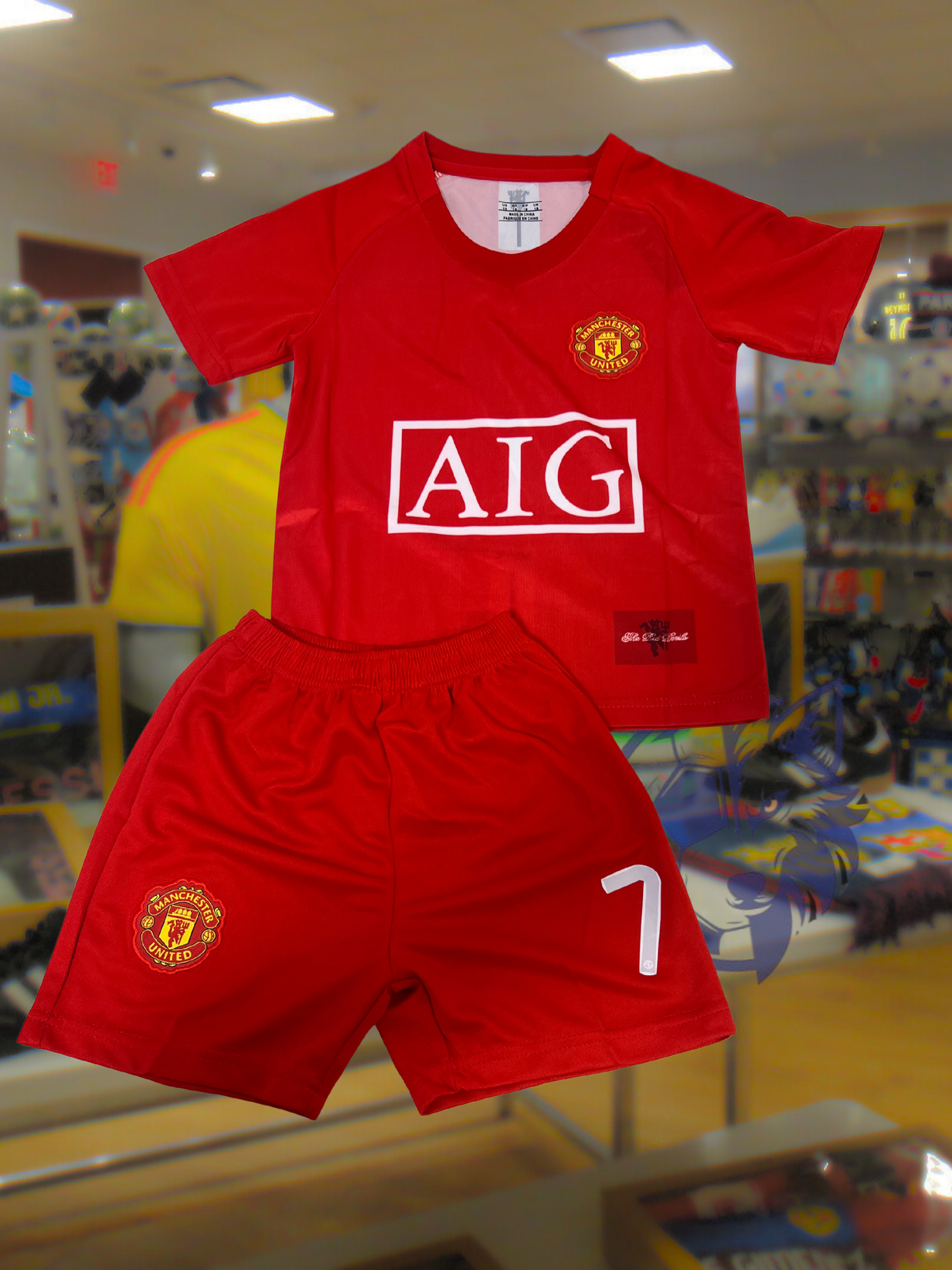 Manchester United Retro Kids Uniform
