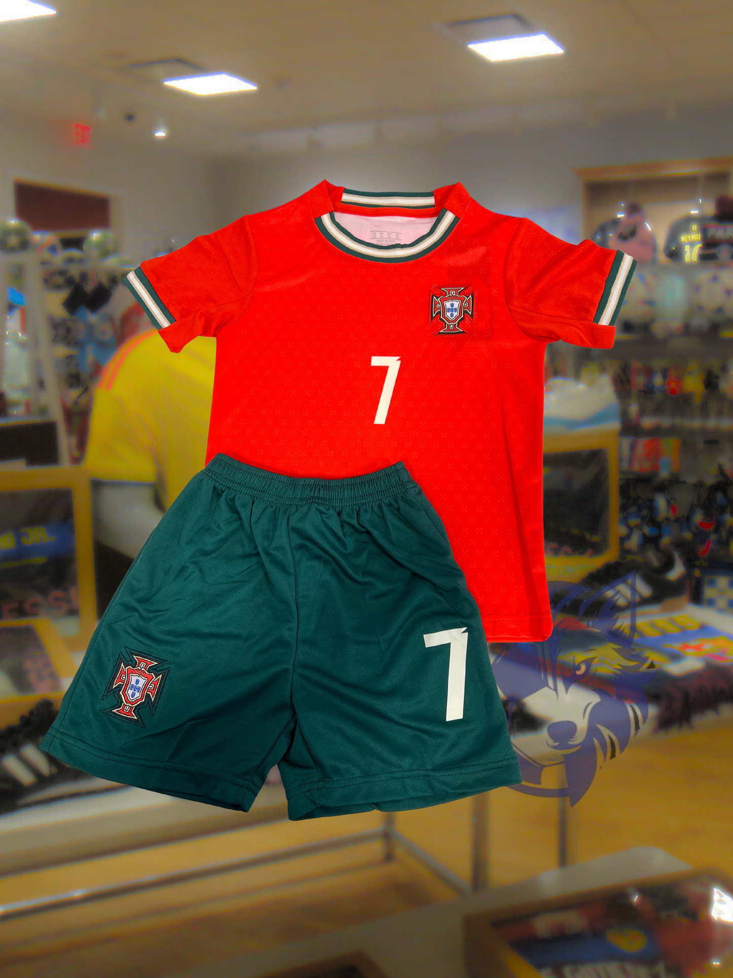 Portugal Ronaldo Kids Uniform