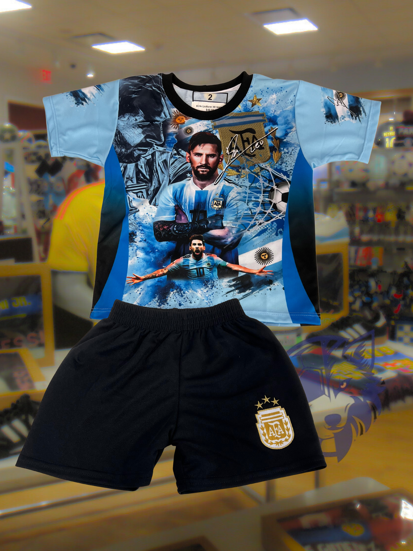 Messi Kids Uniform