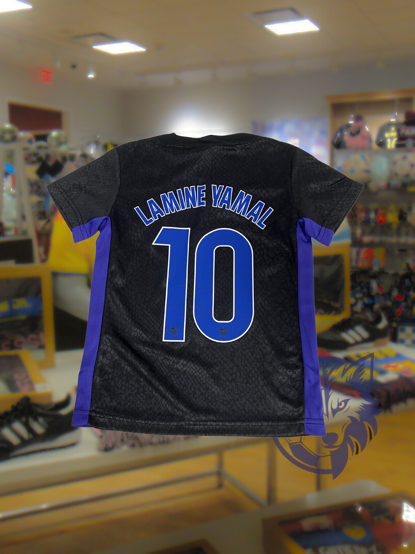 Barcelona Lamine Yamal Kids Uniform