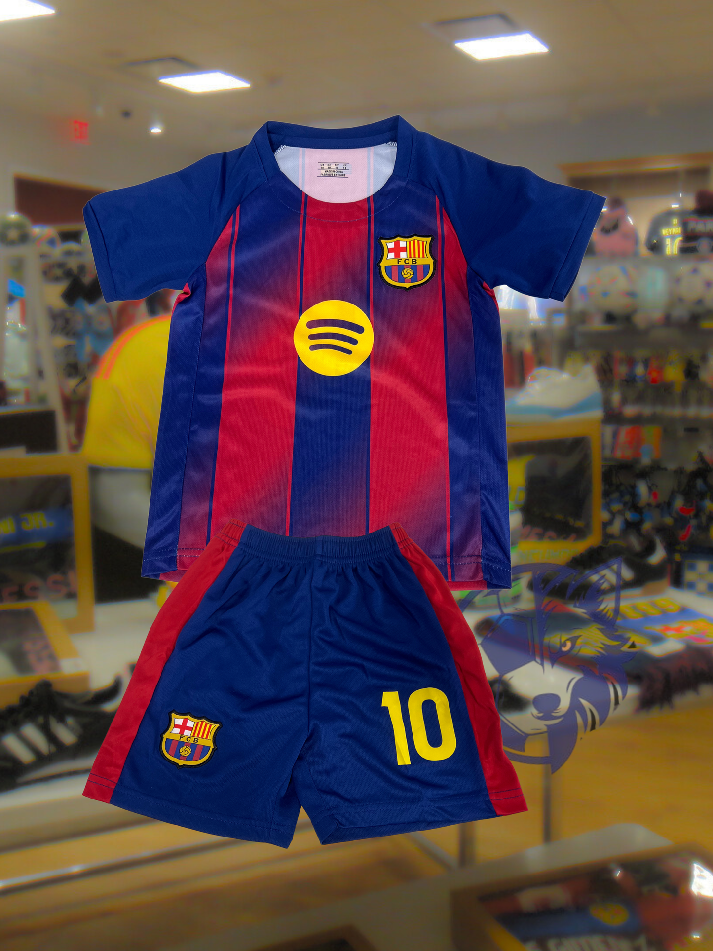 Barcelona Home Kids Uniform