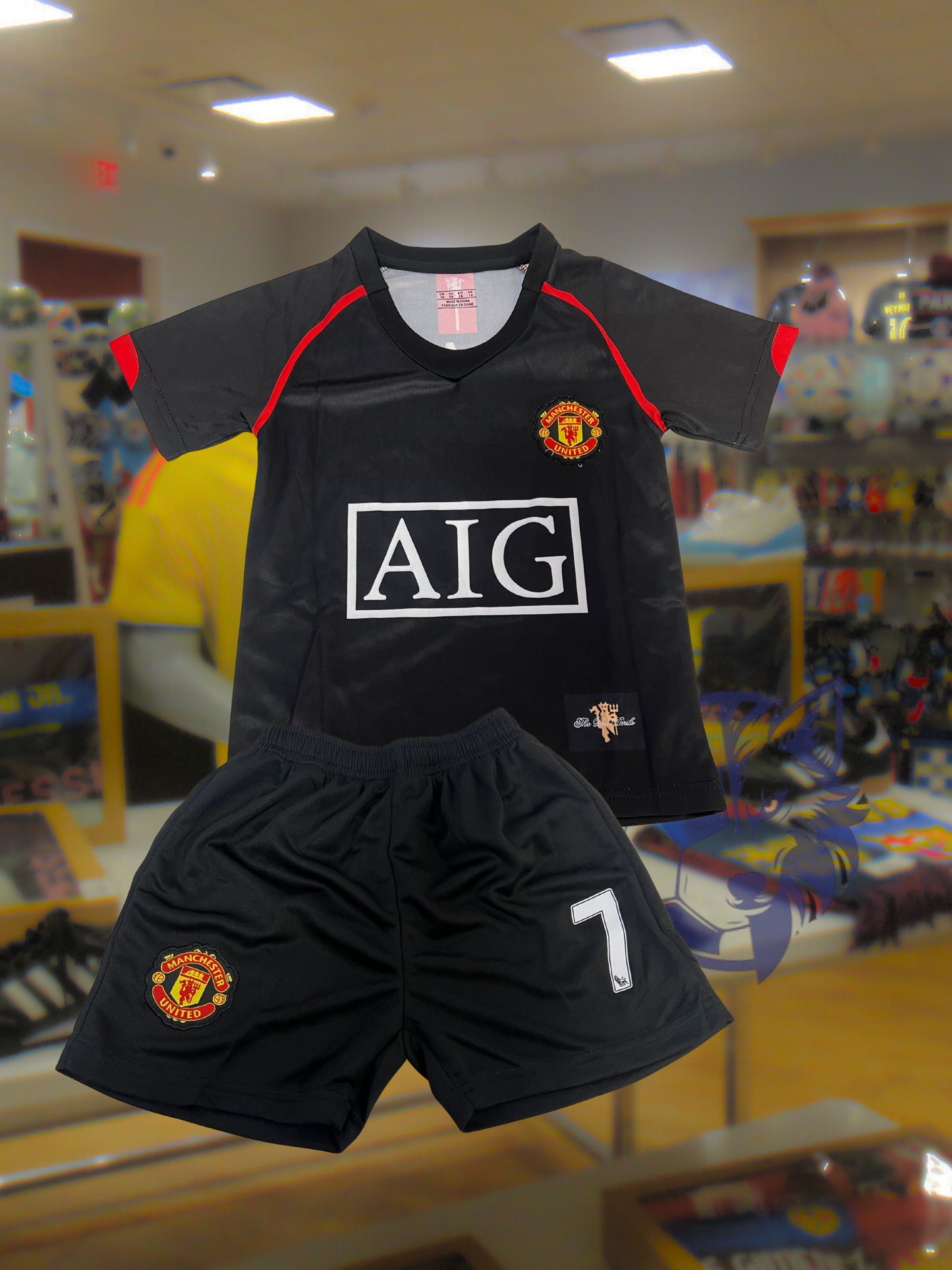 Manchester United Retro Kids Uniform