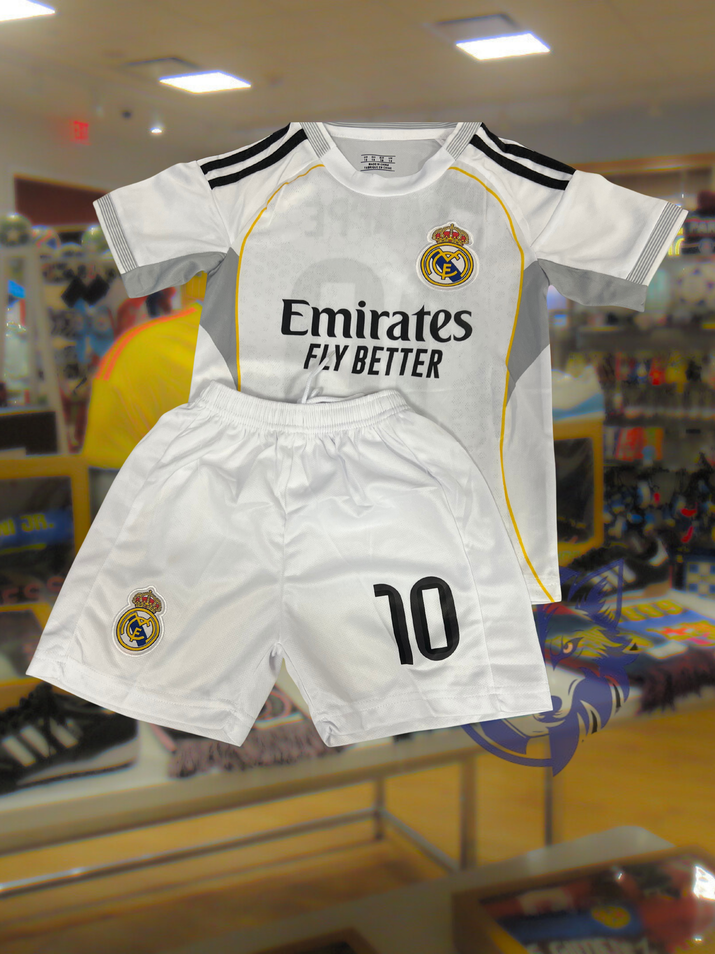 Real Madrid 25/26 Home Kids Uniform