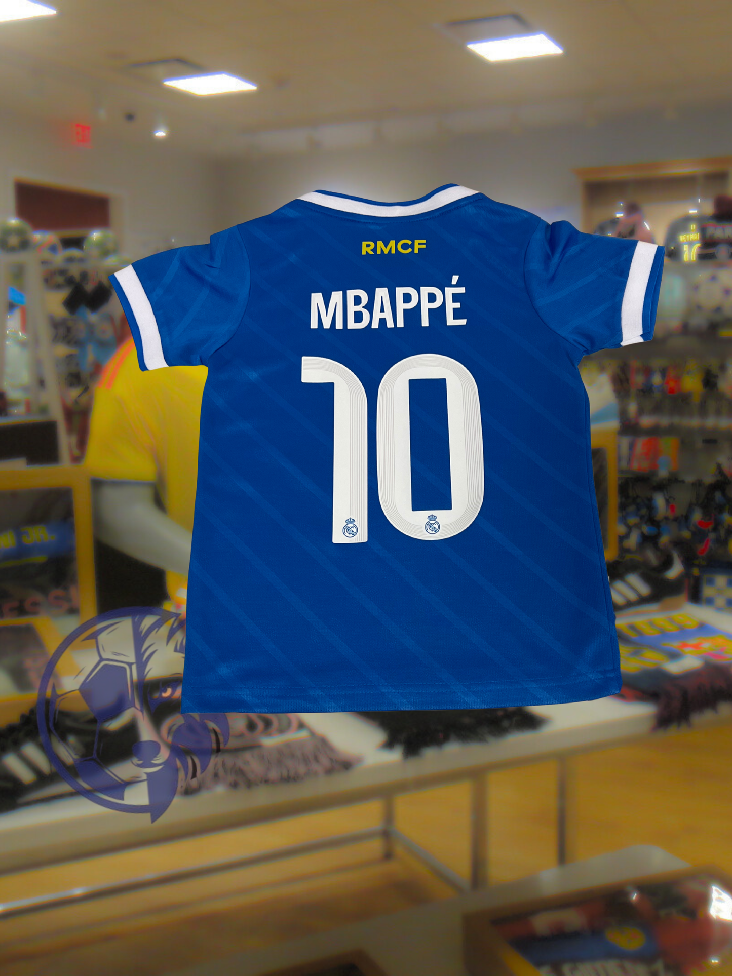 Real Madrid Mbappe 2025/26 Third Kids Uniform