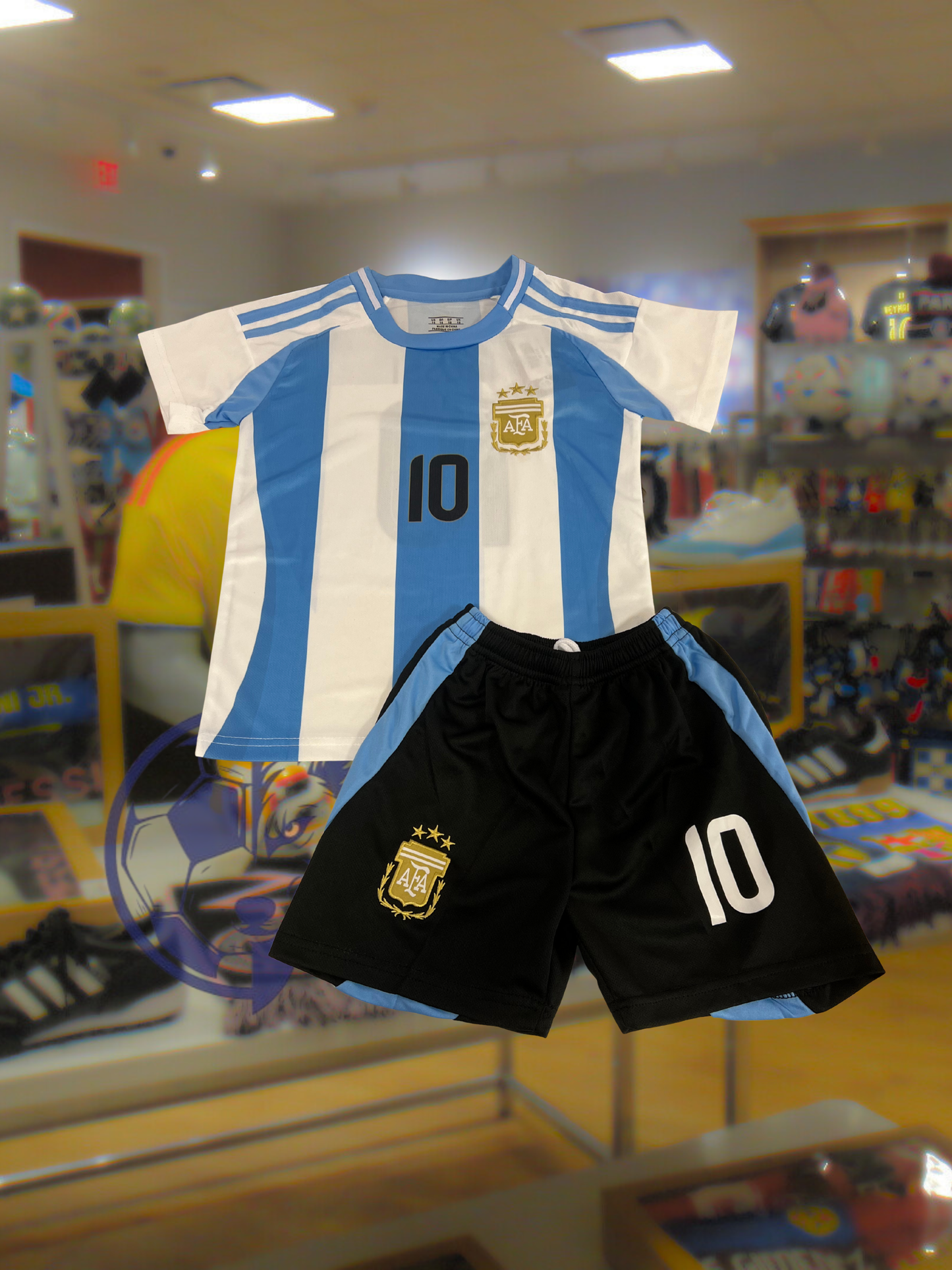 Messi Argentina Kids Uniform